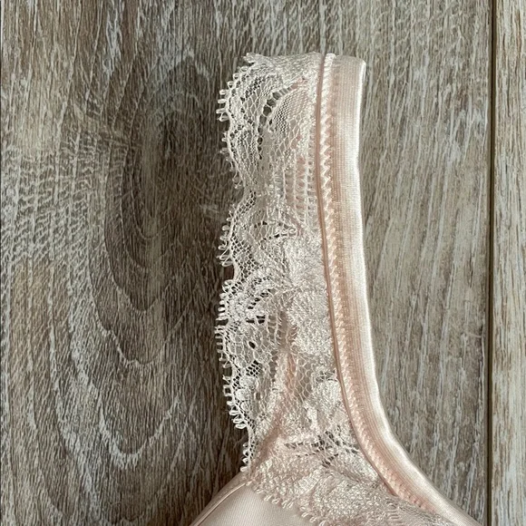 Bali Bra Cami 38D Pink Lace Adjustable Straps Underwire - Picture 5 of 9